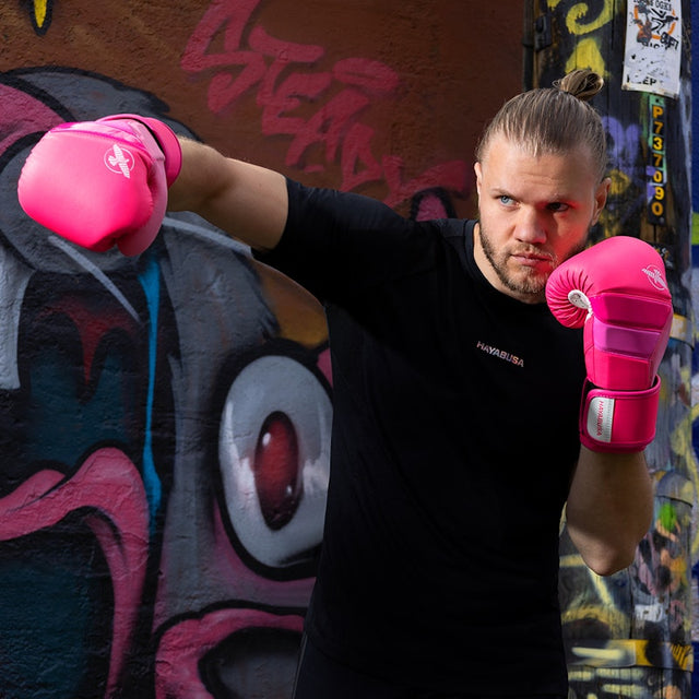 Guantes de boxeo Hayabusa T3 Neon – Rosa