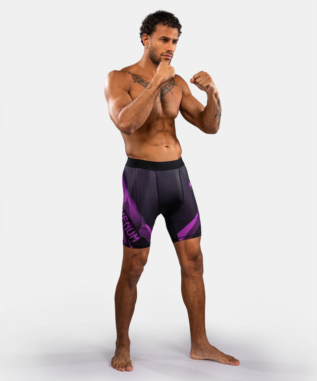 Venum Kompressionsshorts No-Gi 6.0 – Schwarz/Lila