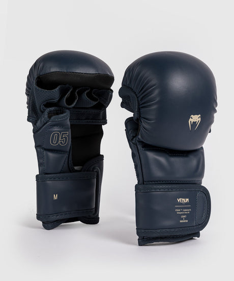 MMA rukavice Venum Impact Evo – Modré