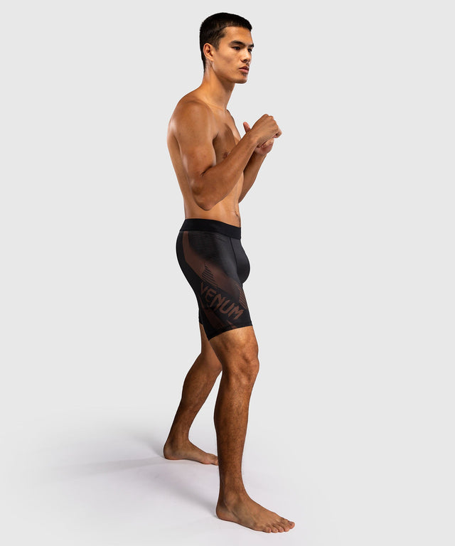 Shorts de compression Venum No-Gi 6.0 – Noir/Marron