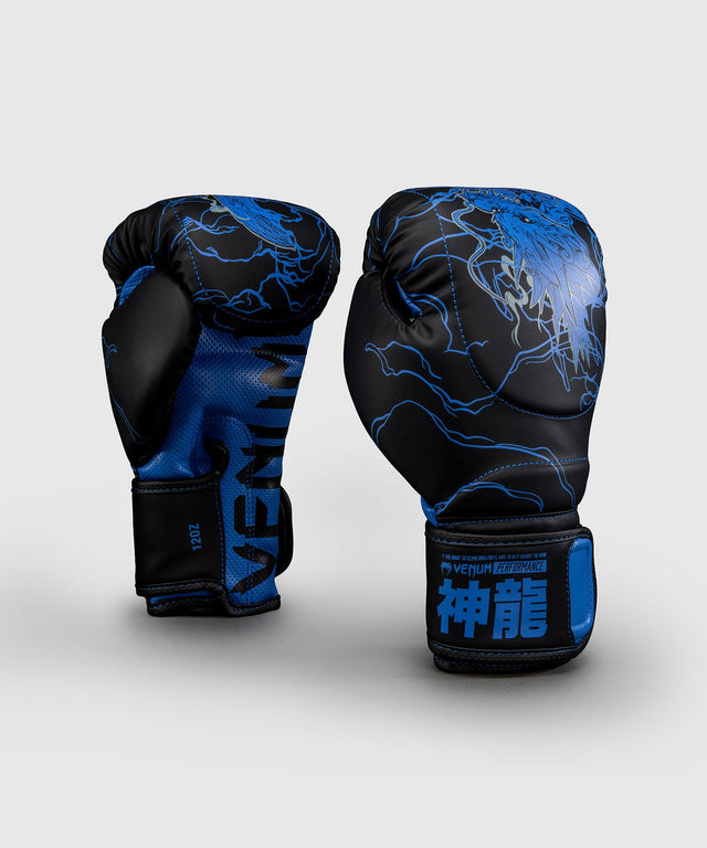 Venum Thunder Dragon Boxing Gloves – Black/Royal Blue