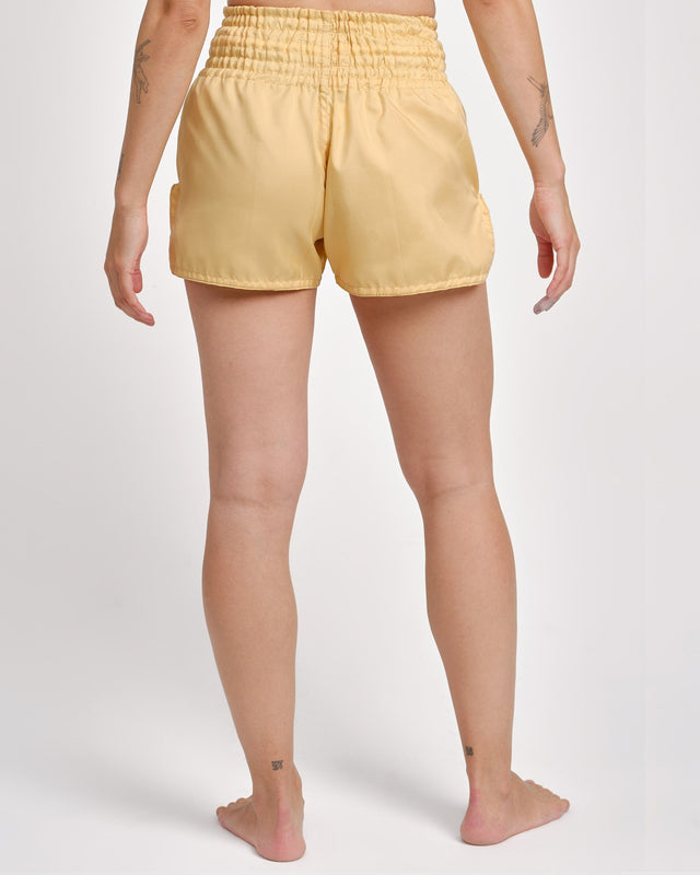 Caged Classic Muay Thai Shorts - Peach