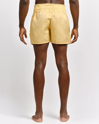 Short de Muay Thai Caged Classic - Jaune