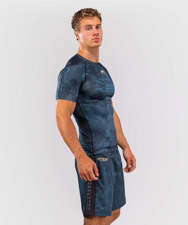 Rashguard Venum Fushiguro Manches Courtes – Bleu