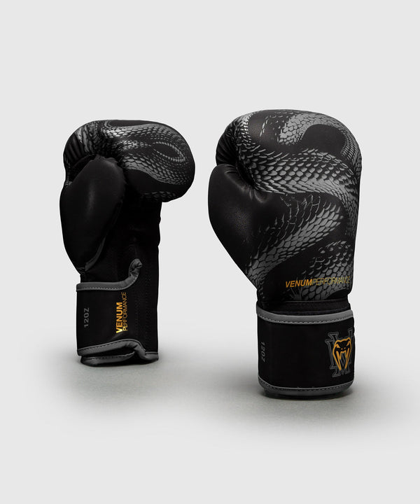 Venum Boxhandschuhe Matupa – Schwarz/Grau/Gold