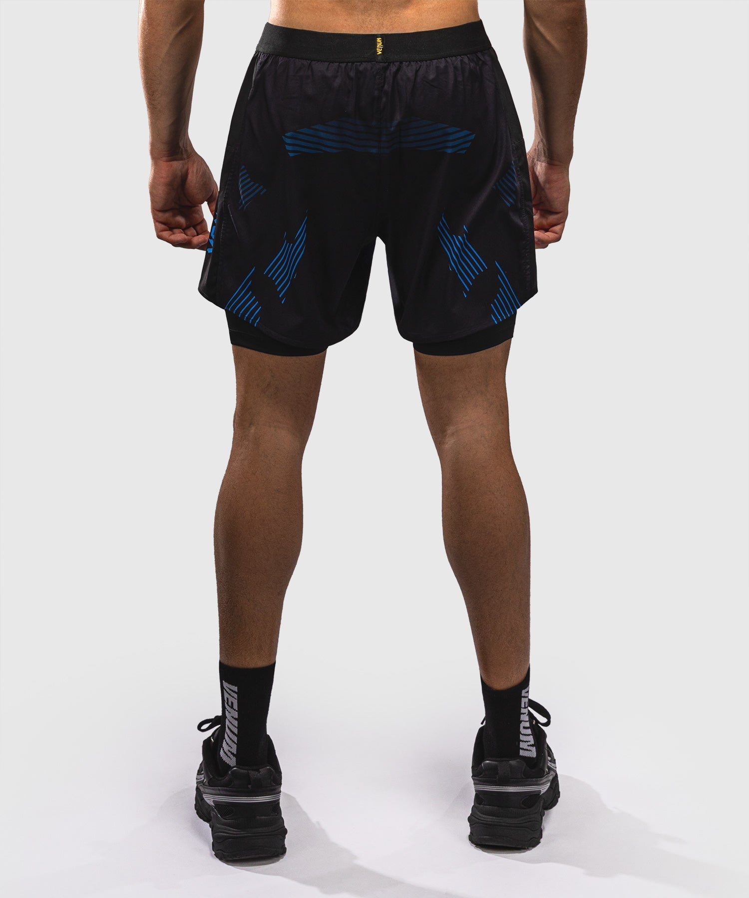 Shorts de compression Venum No-Gi 6.0 – Noir/Bleu