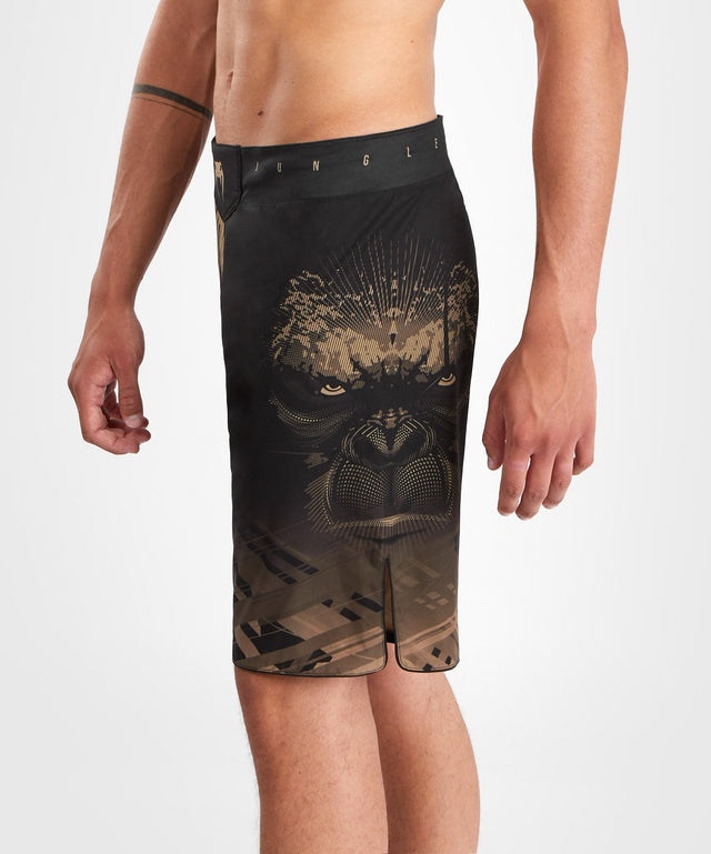 Pantaloncini MMA Venum Gorilla Jungle – Nero/Sabbia