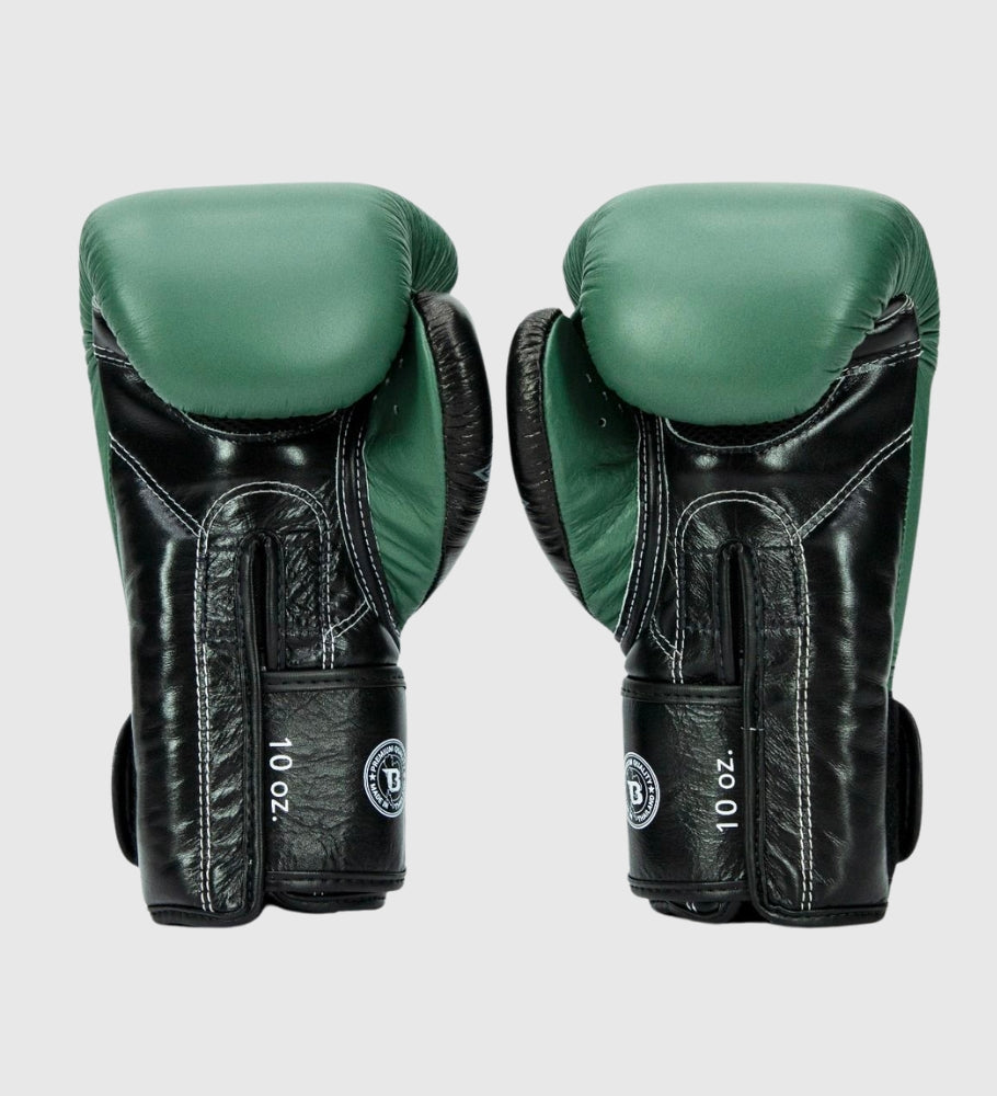 Gants de boxe Fairtex FXB V2 - Vert kaki/Noir