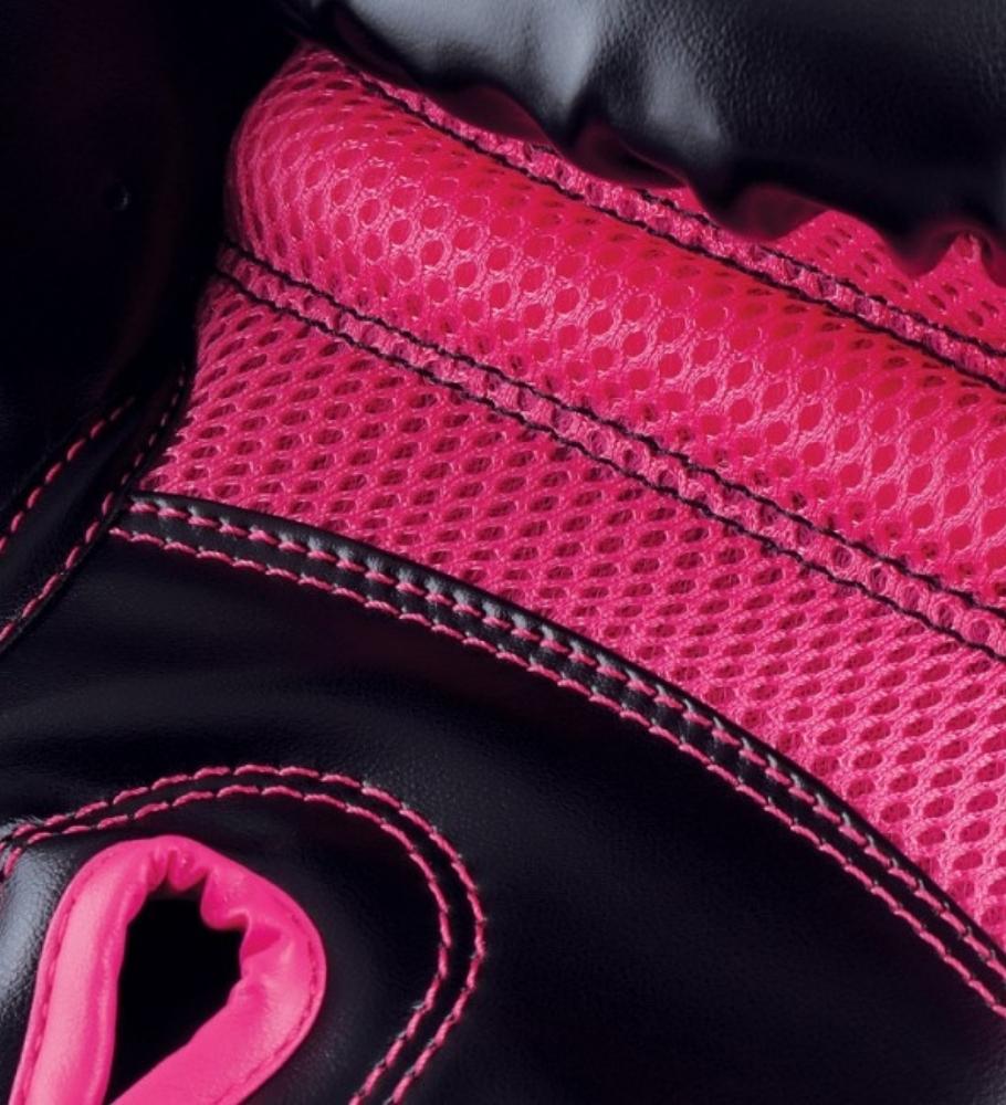 Gants de boxe Adidas Hybrid 80 - Noir/Rose