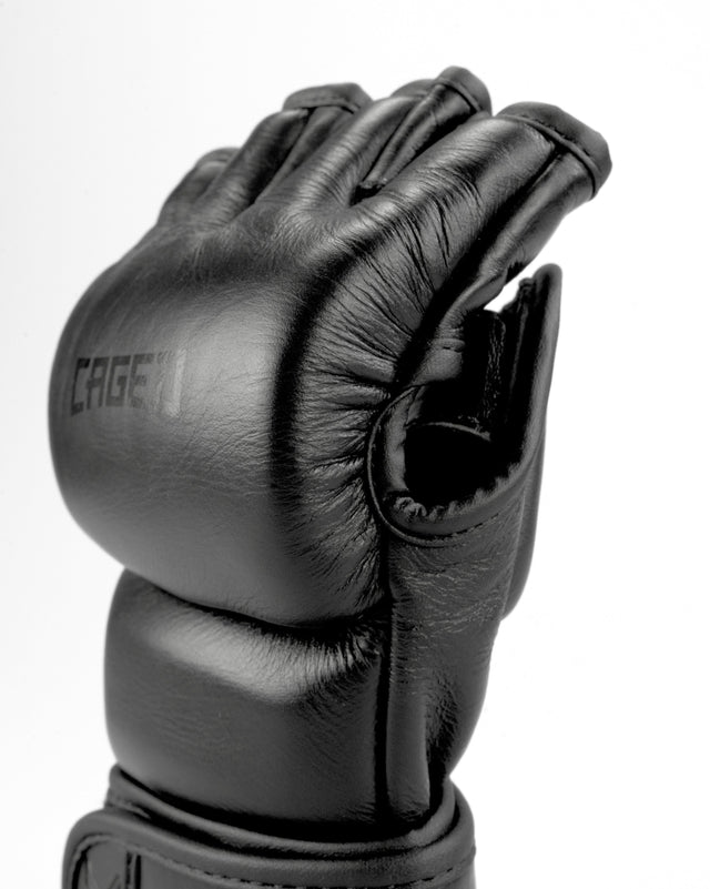 Guantes de MMA Caged 'X' Series – Negro/Negro