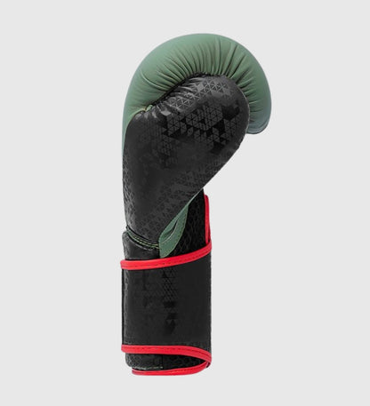 Gants de boxe Adidas Combat 50 - Vert kaki/Noir