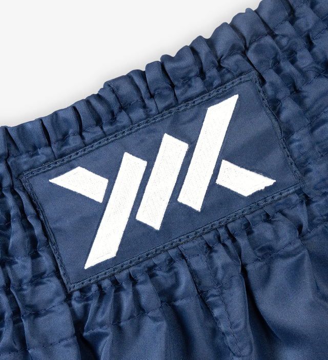 Pantaloncini Muay Thai Caged Classic – Blu Navy