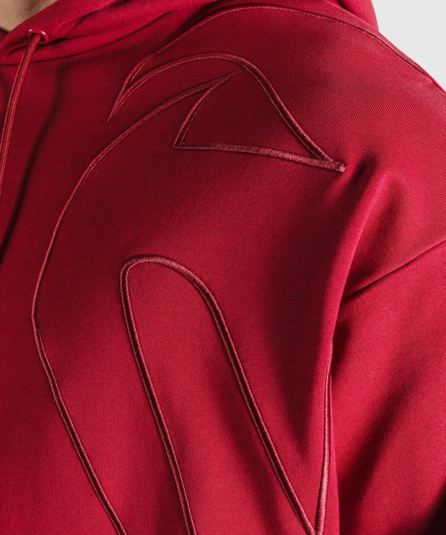 Sudadera con capucha Venum Giant 3D – Rojo