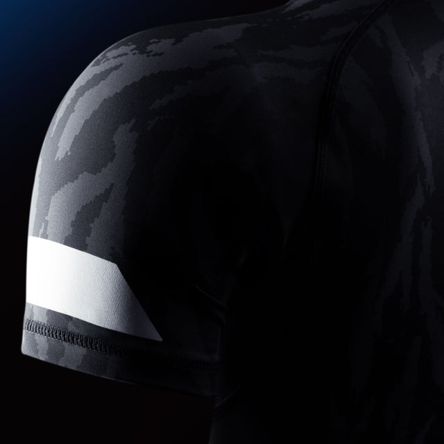Hayabusa Rashguard Apex Vantage Korta Ärmar Dam - Svart