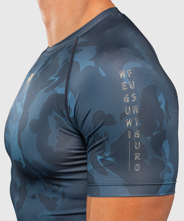 Rashguard Venum Fushiguro Manches Courtes – Bleu