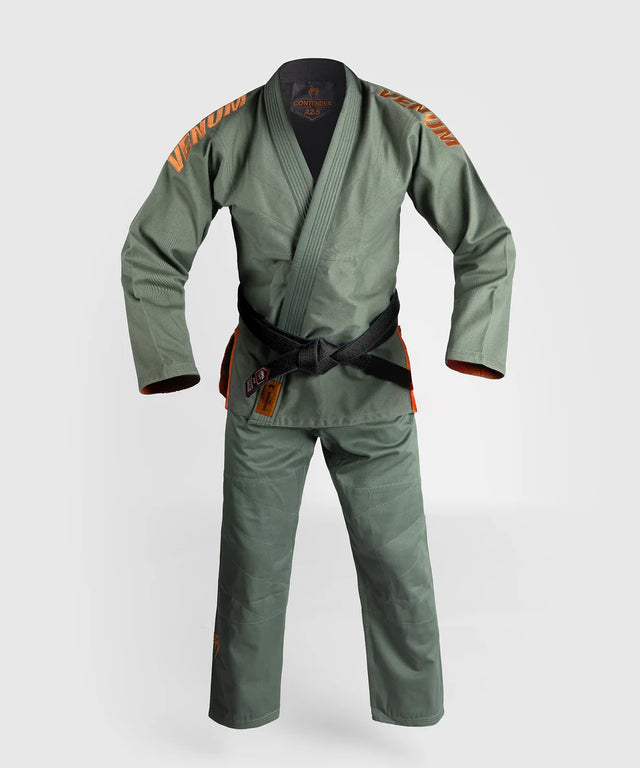 Kimono de BJJ Venum Contender Evo 2.0 – 380 – Verde bosque profundo