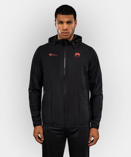 Casaco Venum x Roger Gracie Signature – Preto/Vermelho