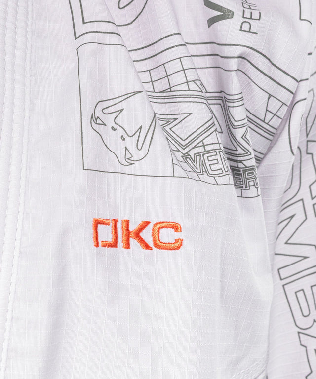 Venum x Karate Combat - Karate Gi - Weiß/Grau