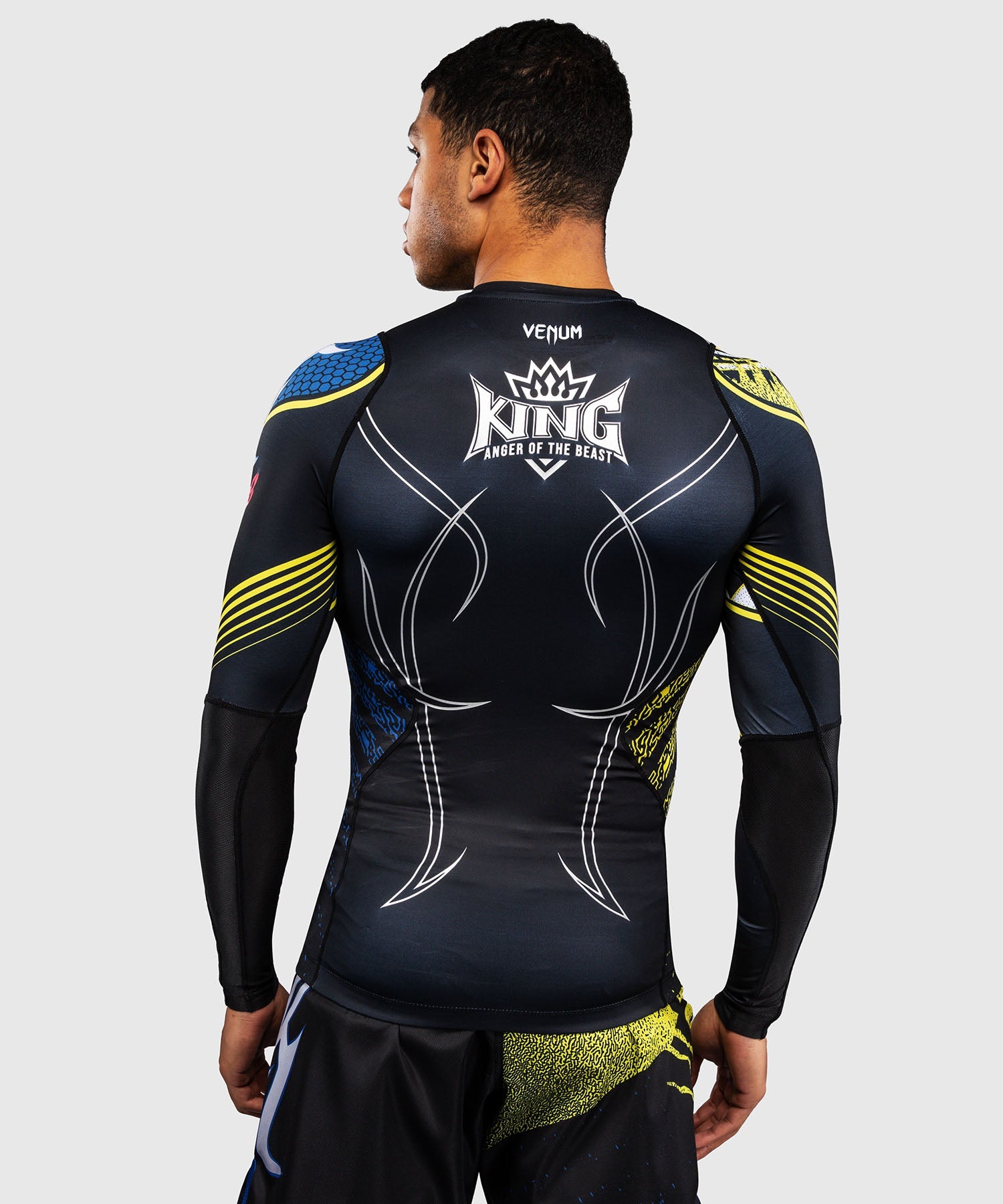 Venum Rashguard TEKKEN 8 King – Noir/Jaune – photo 3