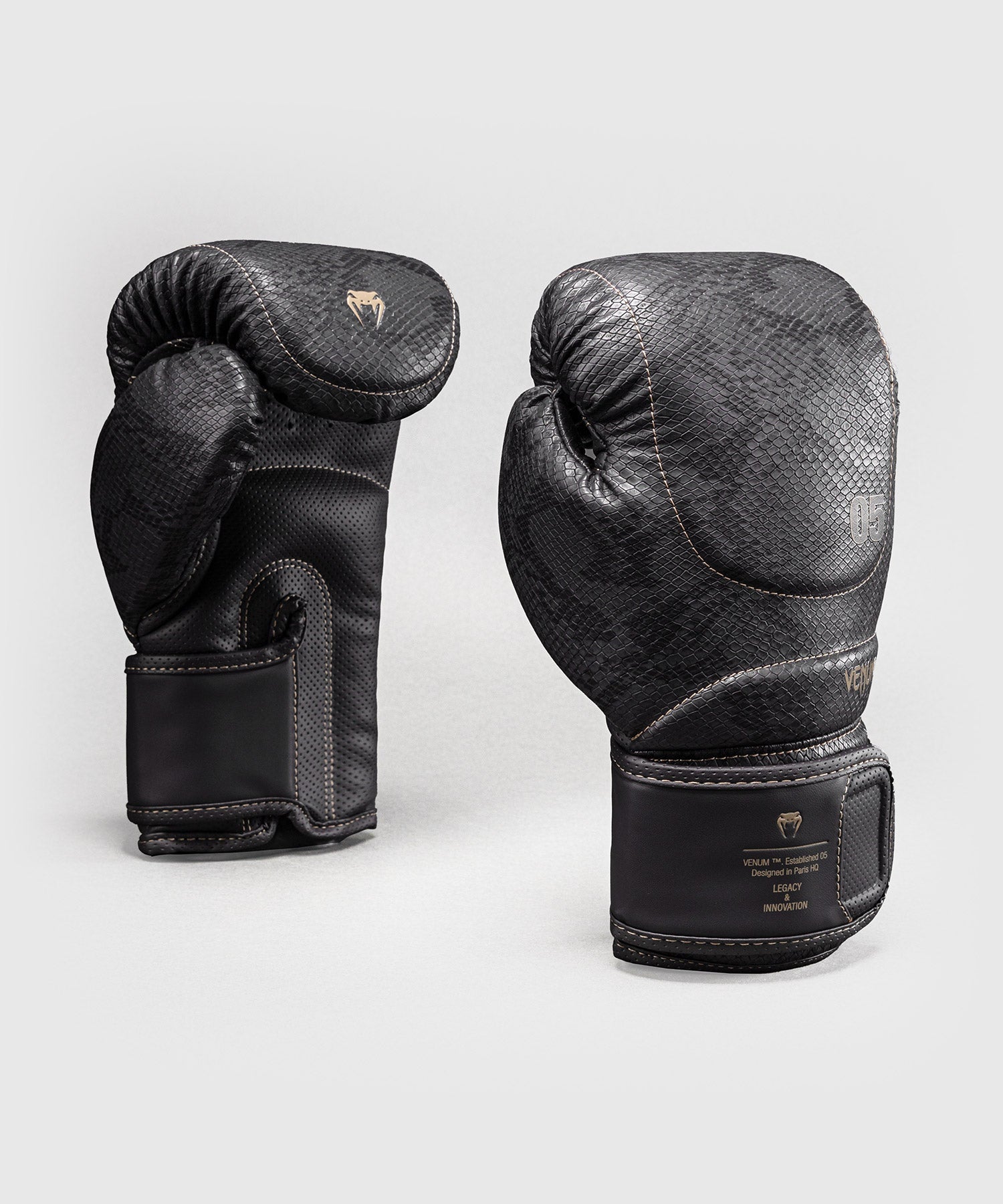 Venum Boxhandschuhe Impact Evo Scales – Dunkelgrau