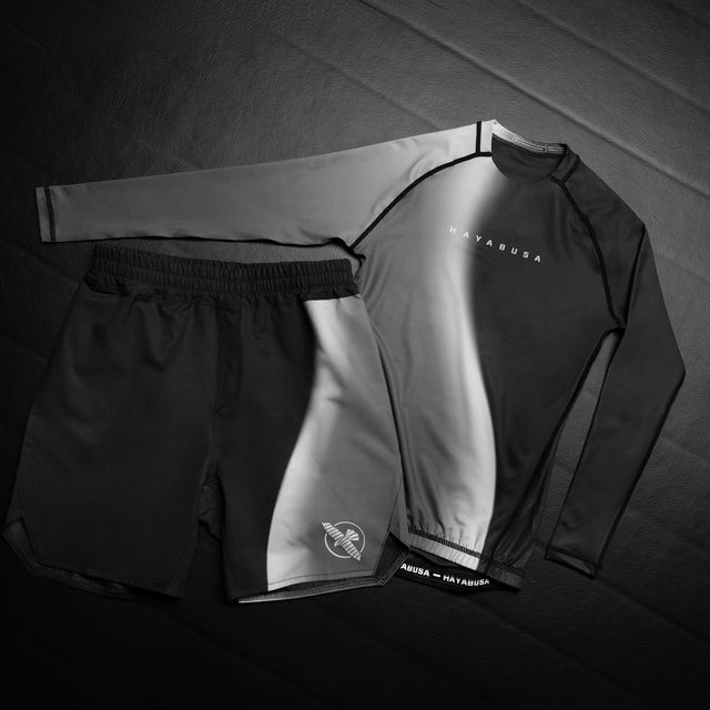 Hayabusa Rashguard Apex Nova Lange Ärmel Kinder – Schwarz