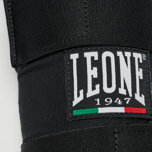 Leone Kickboxing Shin Guards Basic - Black