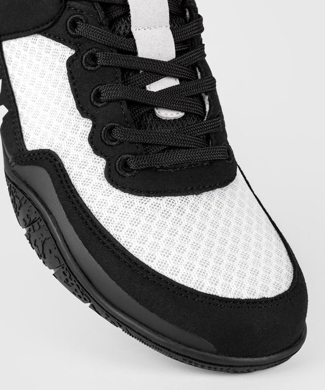 Venum Ringerschuhe Elite – Schwarz/Weiß