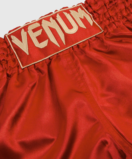 Venum Kickboks Broekje Classic - Rood/Goud