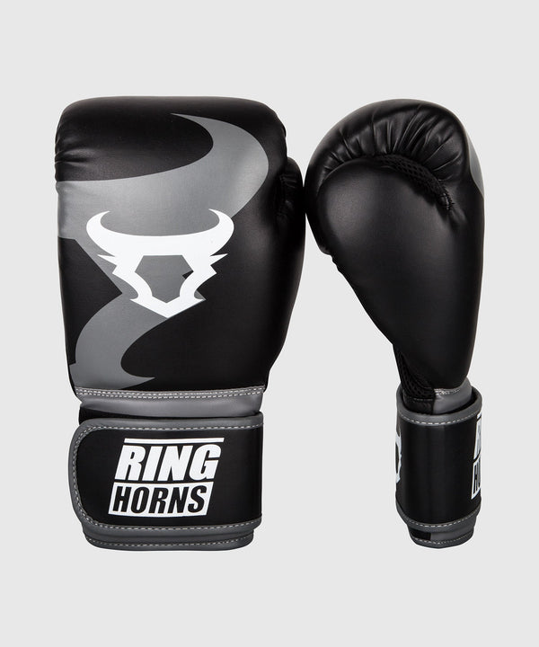 Gants de boxe Ringhorns Charger – Noir/Gris