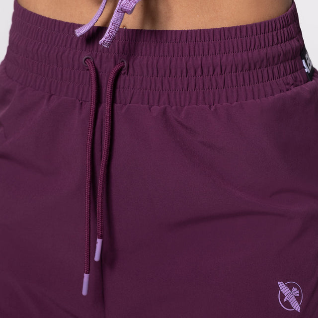 Pantaloncini da allenamento Hayabusa da donna – Vino