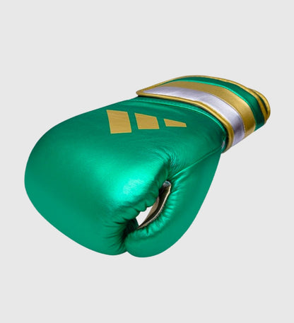 Gants de boxe Adidas Speed 500 - Vert/Doré