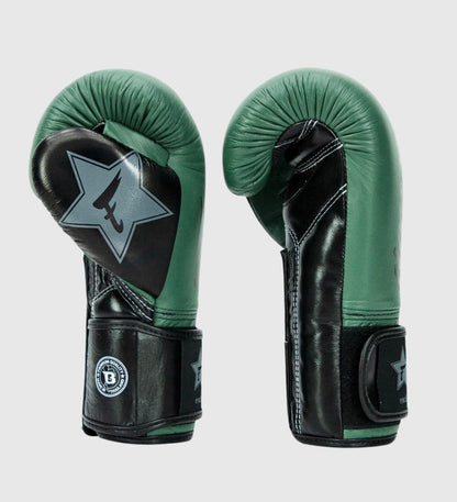 Gants de boxe Fairtex FXB V2 - Vert kaki/Noir