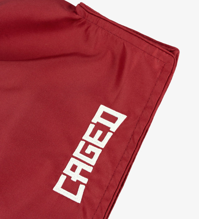 Pantaloncini Muay Thai Caged Classic – Rosso