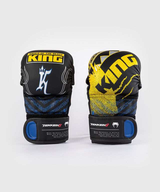 Gants de MMA Venum x TEKKEN 8 King – Noir/Jaune