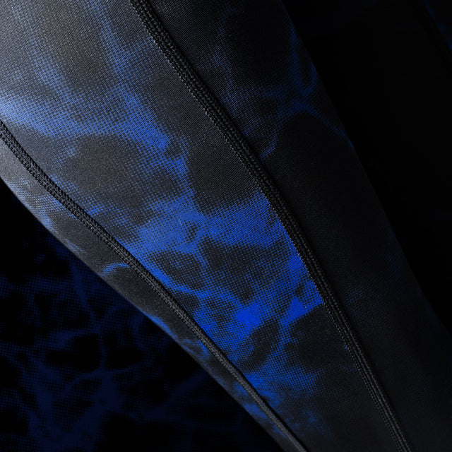 Hayabusa x UFC BJJ Leggings für Damen – Schwarz/Blau