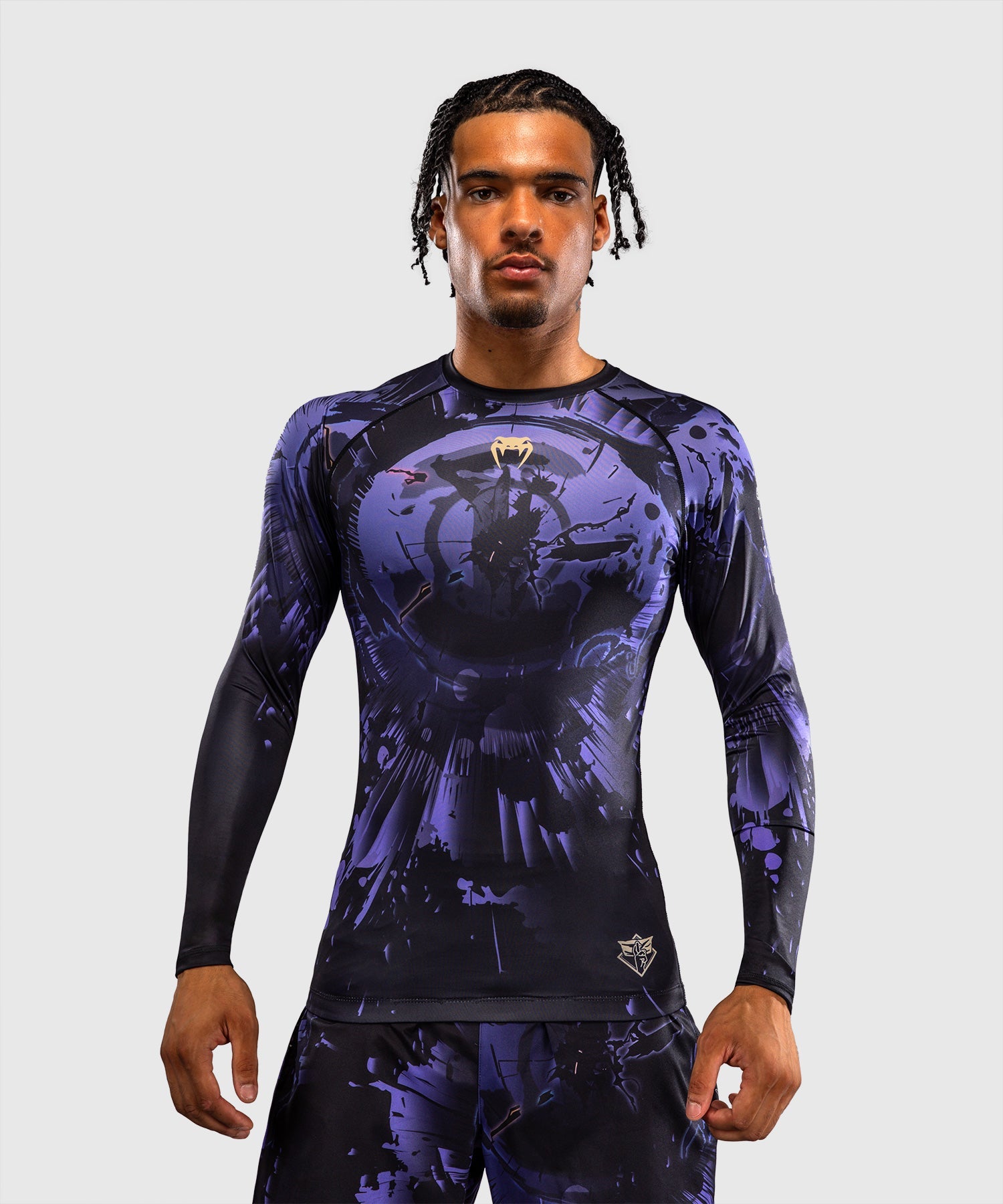 Venum Rashguard Lange Ärmel Gojo Jujutsu Kaisen – Lila