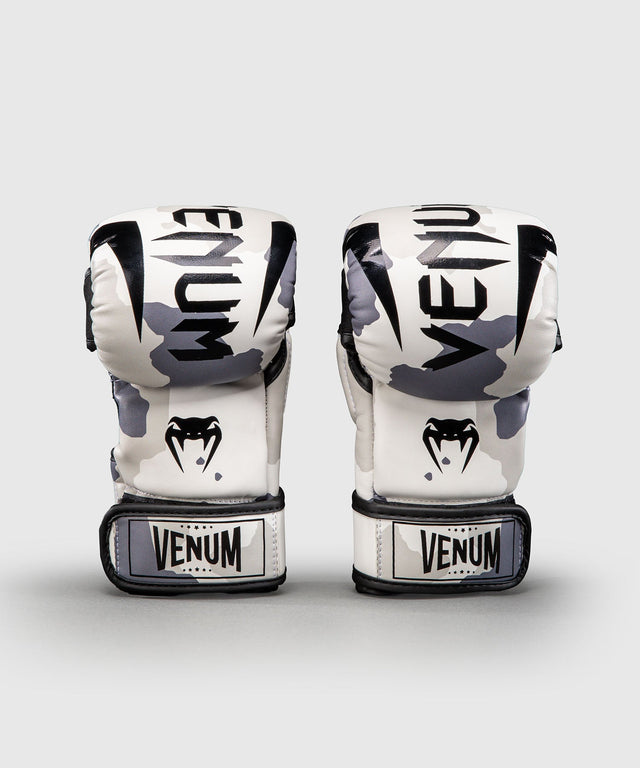 Guanti da sparring MMA Venum Elite - Bianco/Grigio