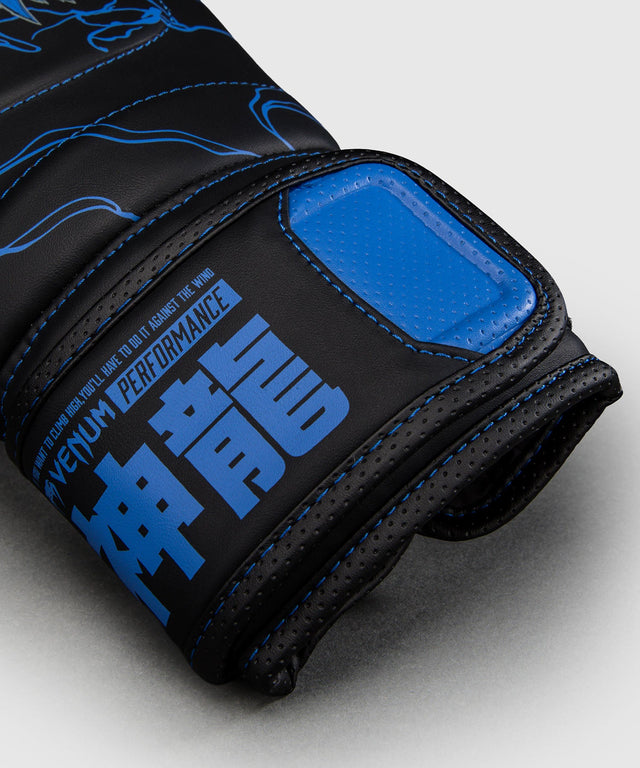 Venum Thunder Dragon Boxing Gloves – Black/Royal Blue
