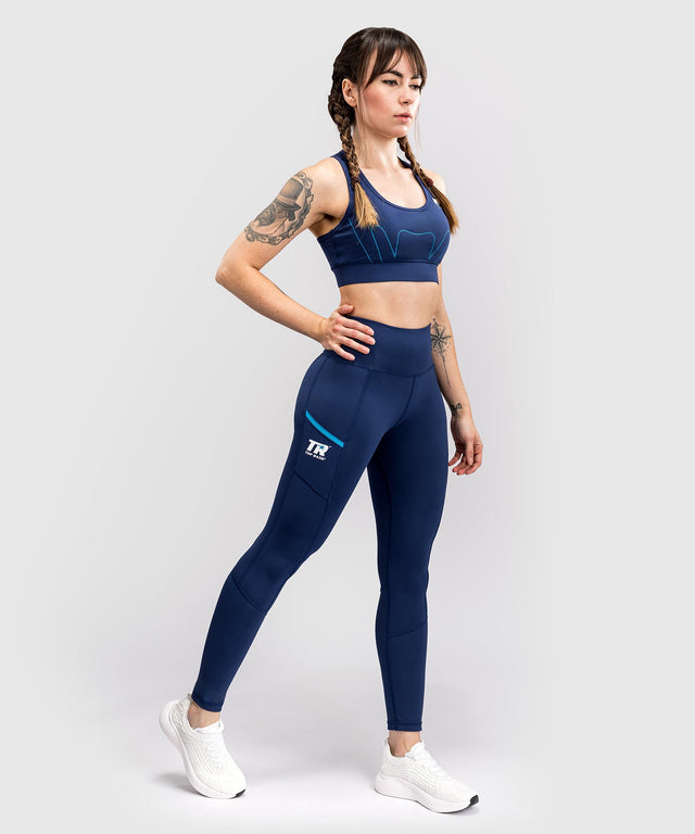Venum x Top Rank Original Legging Dames - Marineblauw
