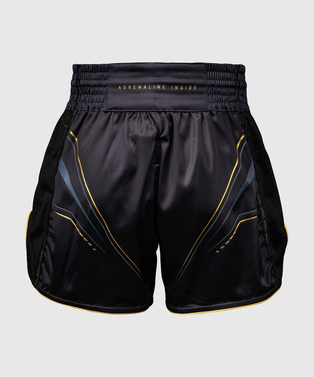 Venum Muay-Thai-Shorts Streamline – Schwarz/Gold