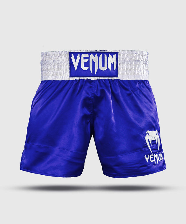 Shorts de Muay Thai Venum Classic – Bleu