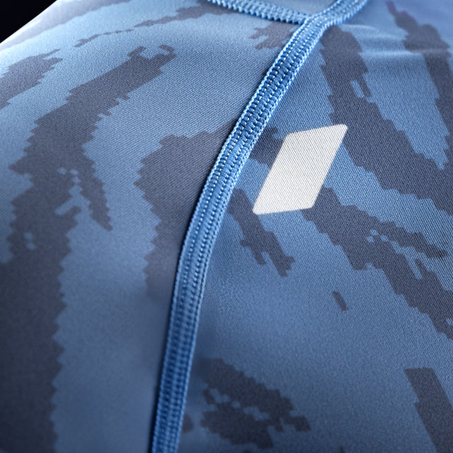 Hayabusa Rashguard Apex Vantage Kurzarm Damen – Blau