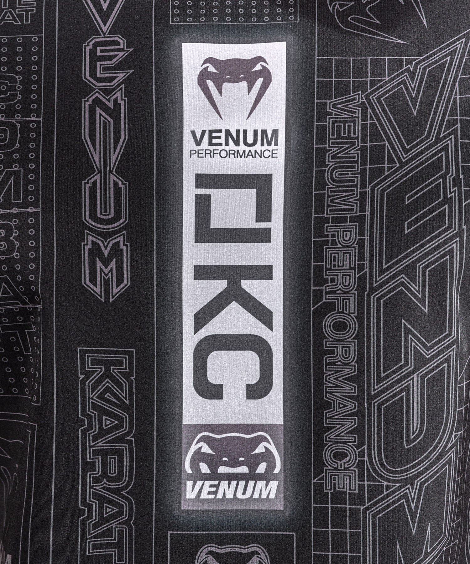 Venum Tank Top Karate Combat Dry Tech - Zwart/Grijs