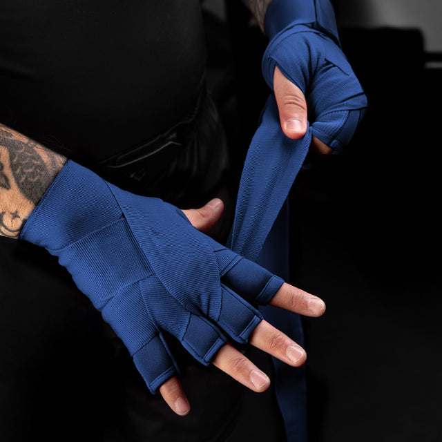 Hayabusa Handwraps Knuckle Guard – Blau