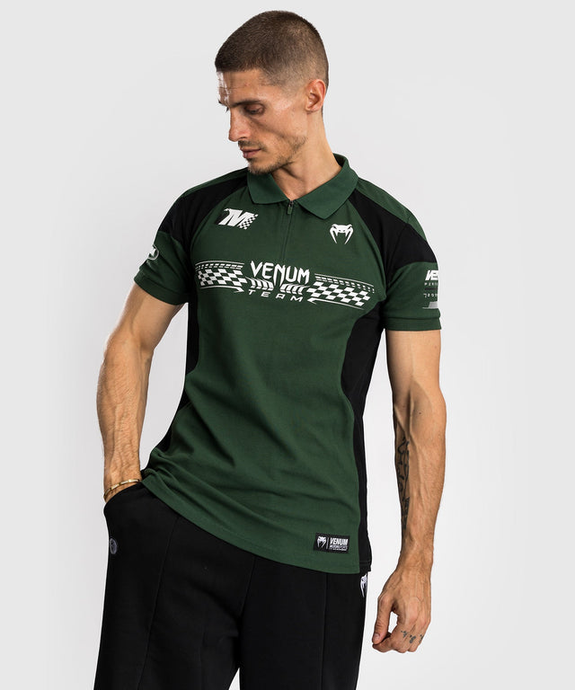 Venum Motorsport Polo – Tiefgrün