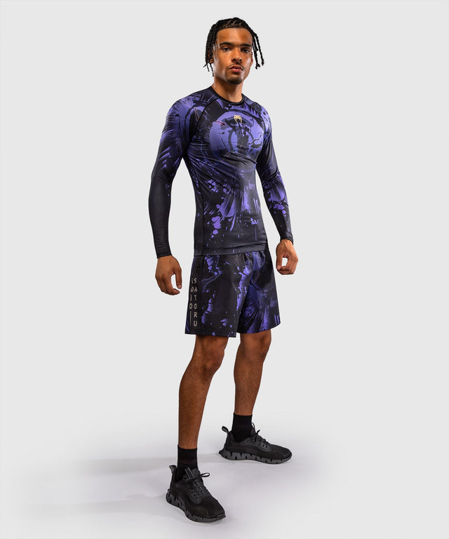 Venum Rashguard Lange Ärmel Gojo Jujutsu Kaisen – Lila