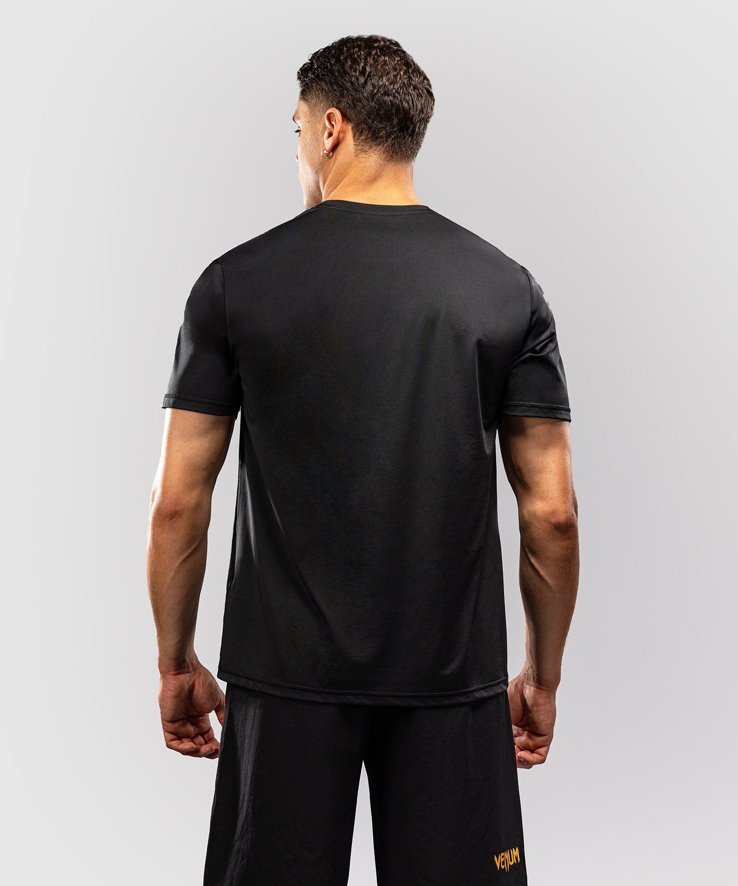 Venum T-Shirt Classic Dry Tech – Black/Gold