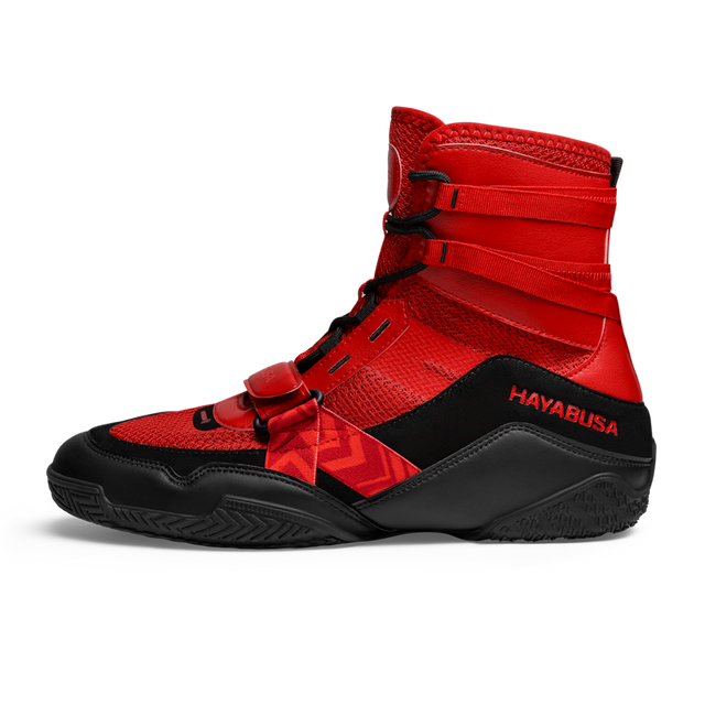 Scarpe da boxe Hayabusa Strike – Rosso/Nero