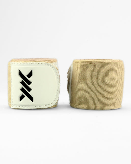 Bandages de boxe Caged Essential  - Sable (avec le sac de lavage)