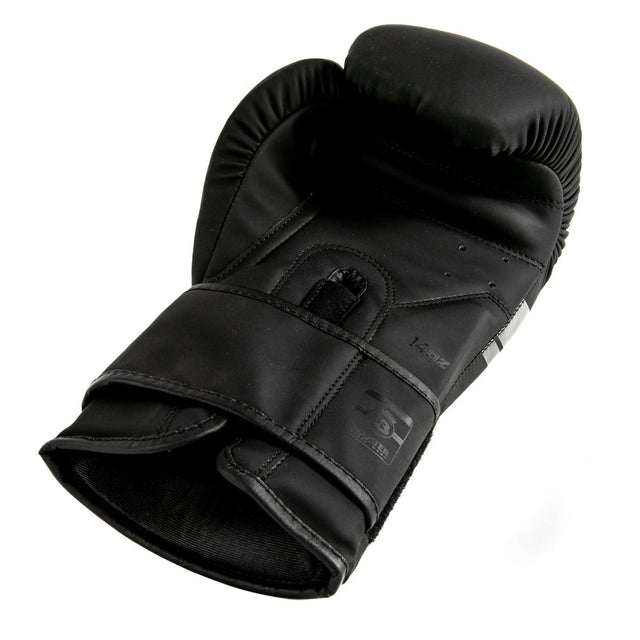 Gants de boxe Booster Premium Striker – Noir/Noir